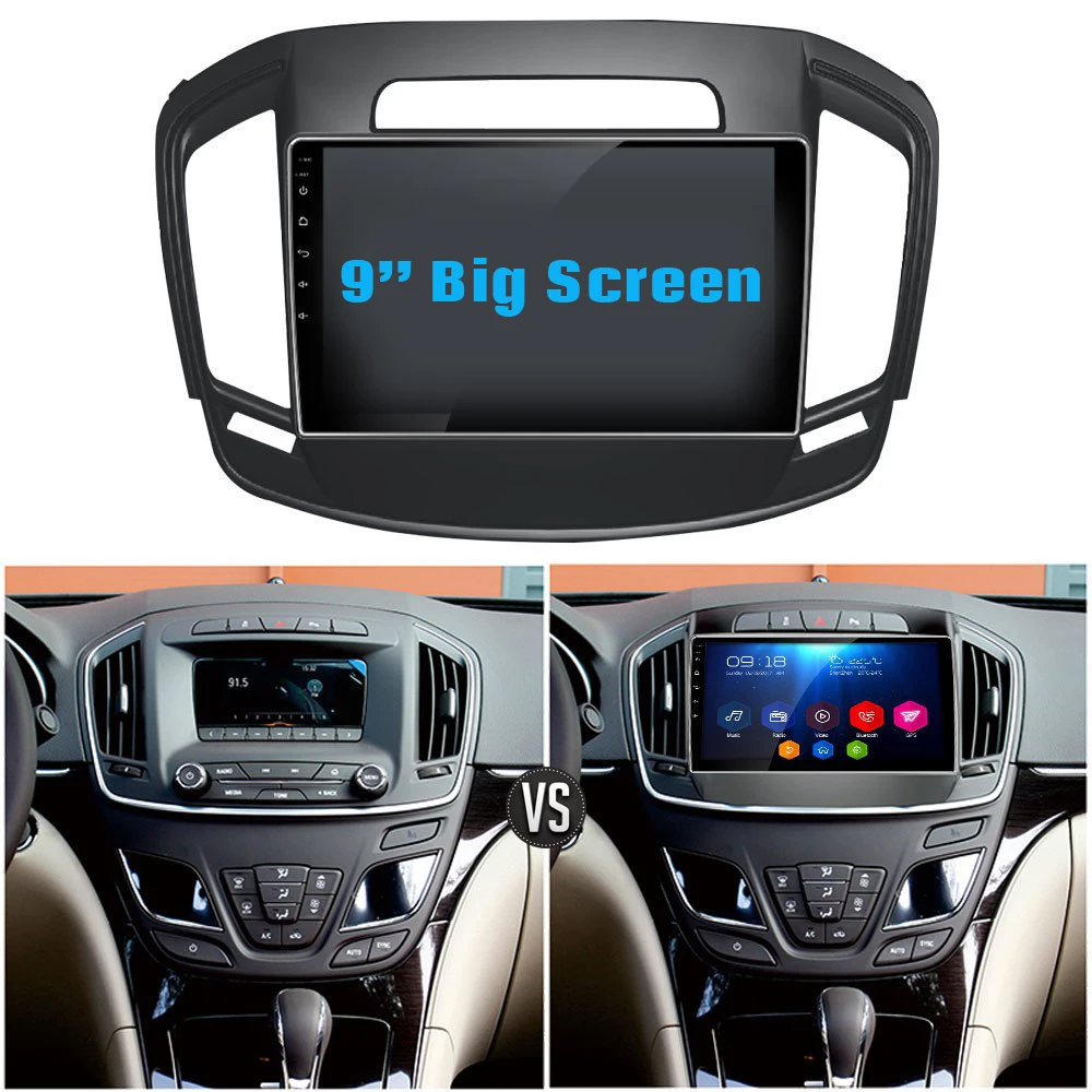 Top Car Multimedia Player Radio For Buick Regal 9 inch Ram 2G Rom 32G Car Stereo Video Unit Player Navigation GPS Player 0
