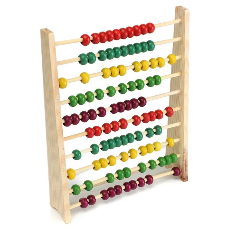 100 Beads Wooden Abacus Counting Number Preschool Kid Math Learning Teaching Toy Counting Beads Maths Learning Educational Toy 100 Beads Wooden Abacus Counting Number Preschool Kid Math Learning Teaching Toy Counting Beads Maths Learning Educational Toy