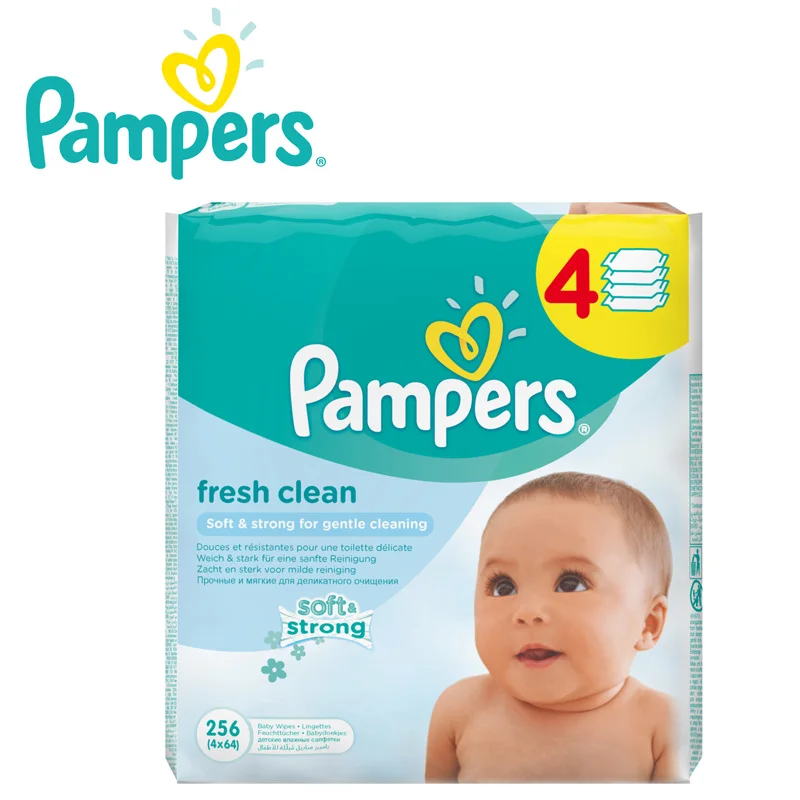 pampers baby wipes fresh clean