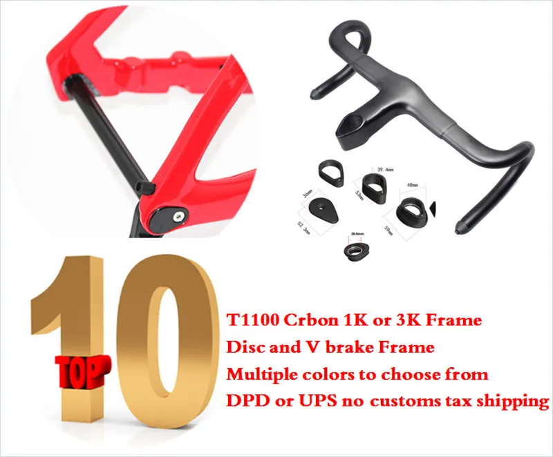 

700C F10 SKY Carbon Fiber Road Racing Bicycle Bike Frame Carbon Frame OEM Disk Brake V Brake Frame Di2 carbon bicycle frame
