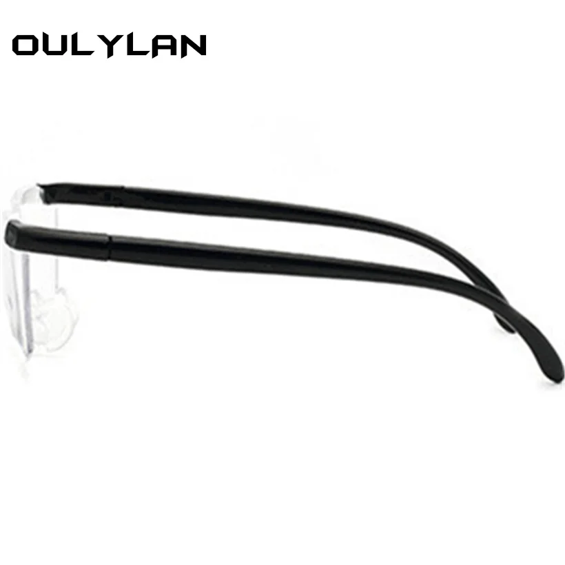 Oulylan 250 градусов увеличительное стекло для женщин и мужчин 1,6 раз большое видение увеличительные защитные очки модное увеличение портативный подарок