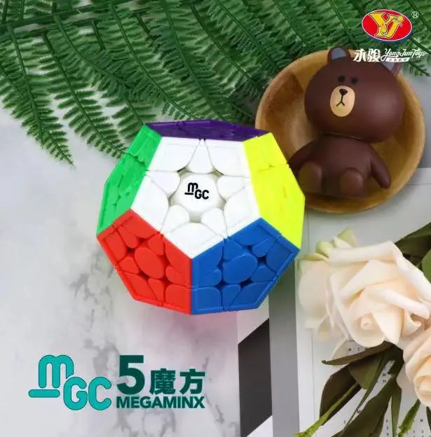 YJ MGC Megaminx Магнитный магический скоростной куб без наклеек YongJun кубики обучающая игрушка головоломка