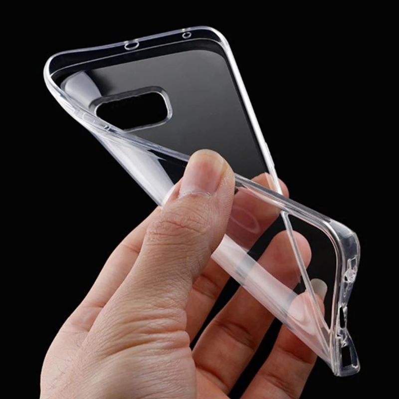 Прозрачный мягкий чехол для Samsung Galaxy S6 S7 S8 Edge Plus Grand Core Prime A5 A8 J5 J7 |