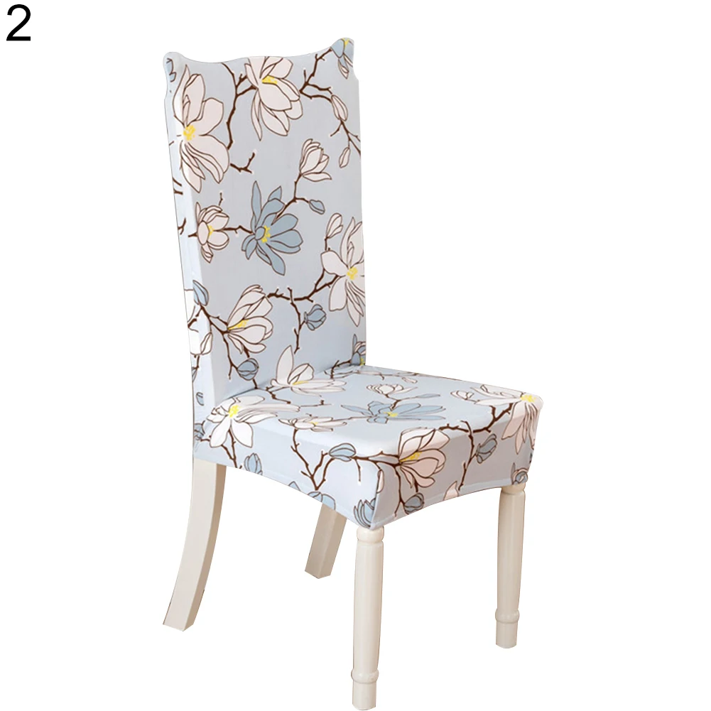 Liveinu Dining Room Chair Cover - 1-Piece Stretch Slipcover, Removable & Washable, Fits Most Parson Chairs (Light Blue)