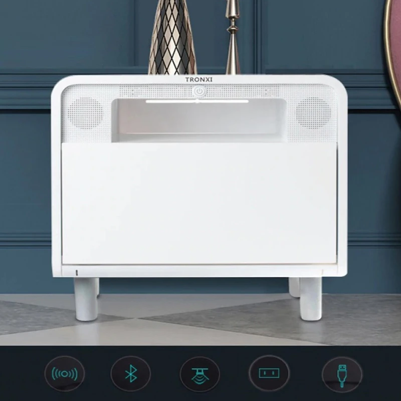 Tiktok Tgmotors Tronxi Modern Minimalist Smart Bedside Table Wireless
