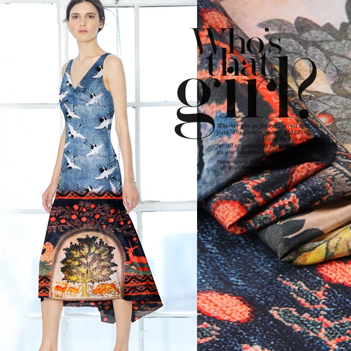 CNUM SCD109 100 Natural Silk Crepe De Chine /The Nile /Silk Fabric