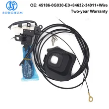 

84632-34011+45186-0G030-E0 New Brand Cruise Control Switch Steering Wheel Cover+Wire Screws For Toyota Land Cruiser Prado