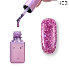 6 мл; Гель-лак для ногтей лак Uv& led Сияющий Красочный 15 долговечные цвета растворимый лак для маникюрного лака& штамп