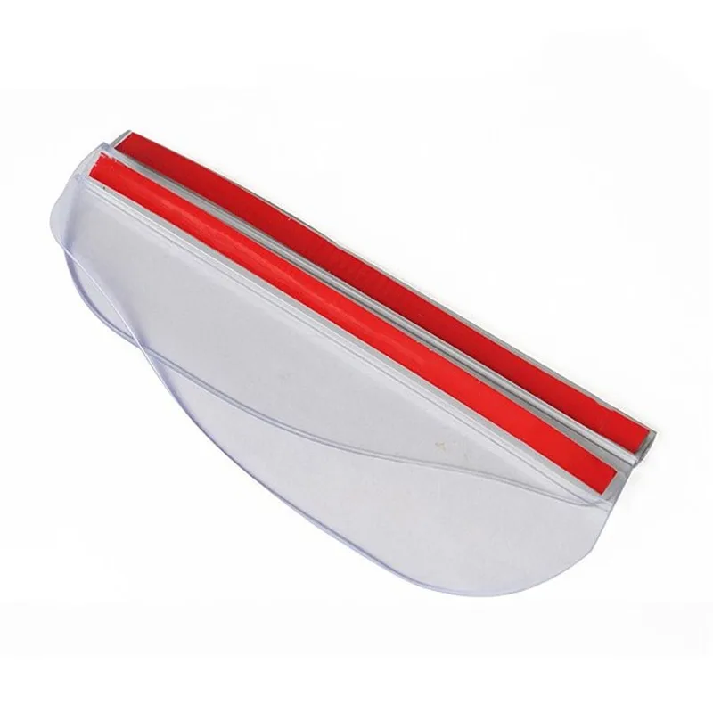 

Transparent Universal PVC Rearview Mirror Rain Eyebrow - 2 sheets