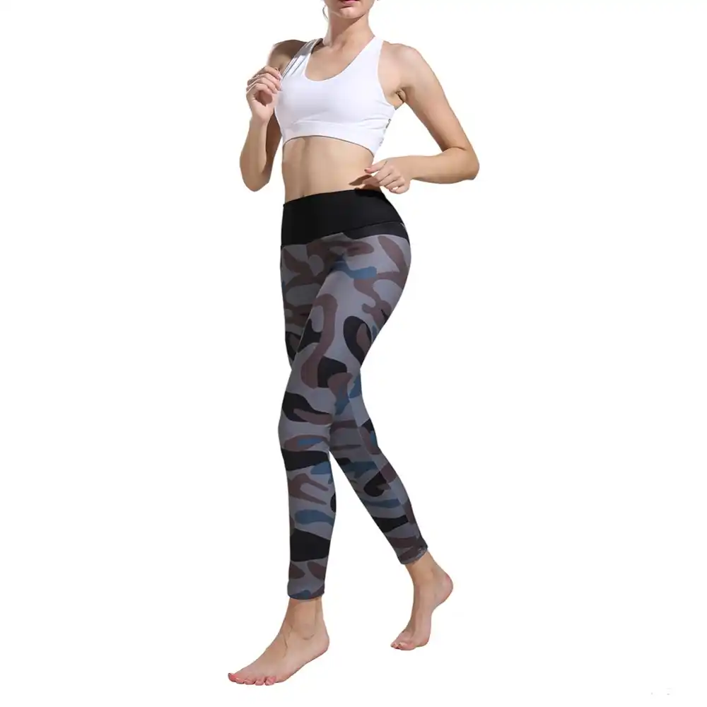 khaki gym tights