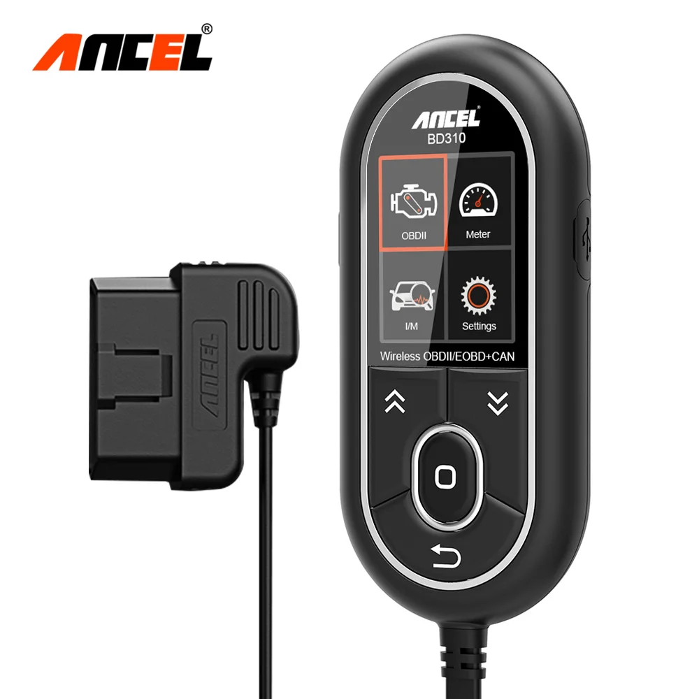 iPad /& Android ANCEL BD310 Bluetooth /& Handheld OBD2 Scanner Automotive Code Reader Car Diagnostic Scan Tool 2 in 1 OBD Gauge Driving Onboard Computer Compatible with iPhone