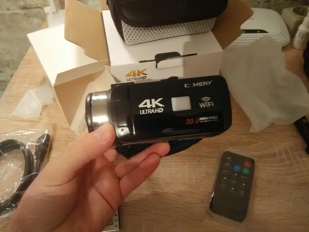 KOMERY К 4 K ВИДЕОКАМЕРА WIFI ОТЗЫВЫ