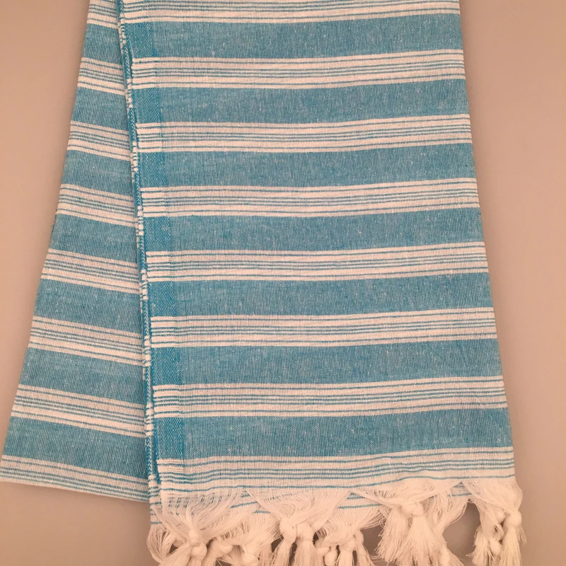 

Turkish Hammam Towel | Oversized 40''x70'' Peshtemal | Quick Dry | 100% Cotton Peshtemal | Suitable for Backpacking,Camping,Gym