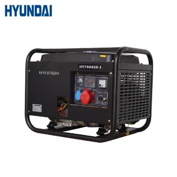 

Gasoline generator Hyundai HY7000SE-3 Power home appliances Backup source during power outages Benzine power stations