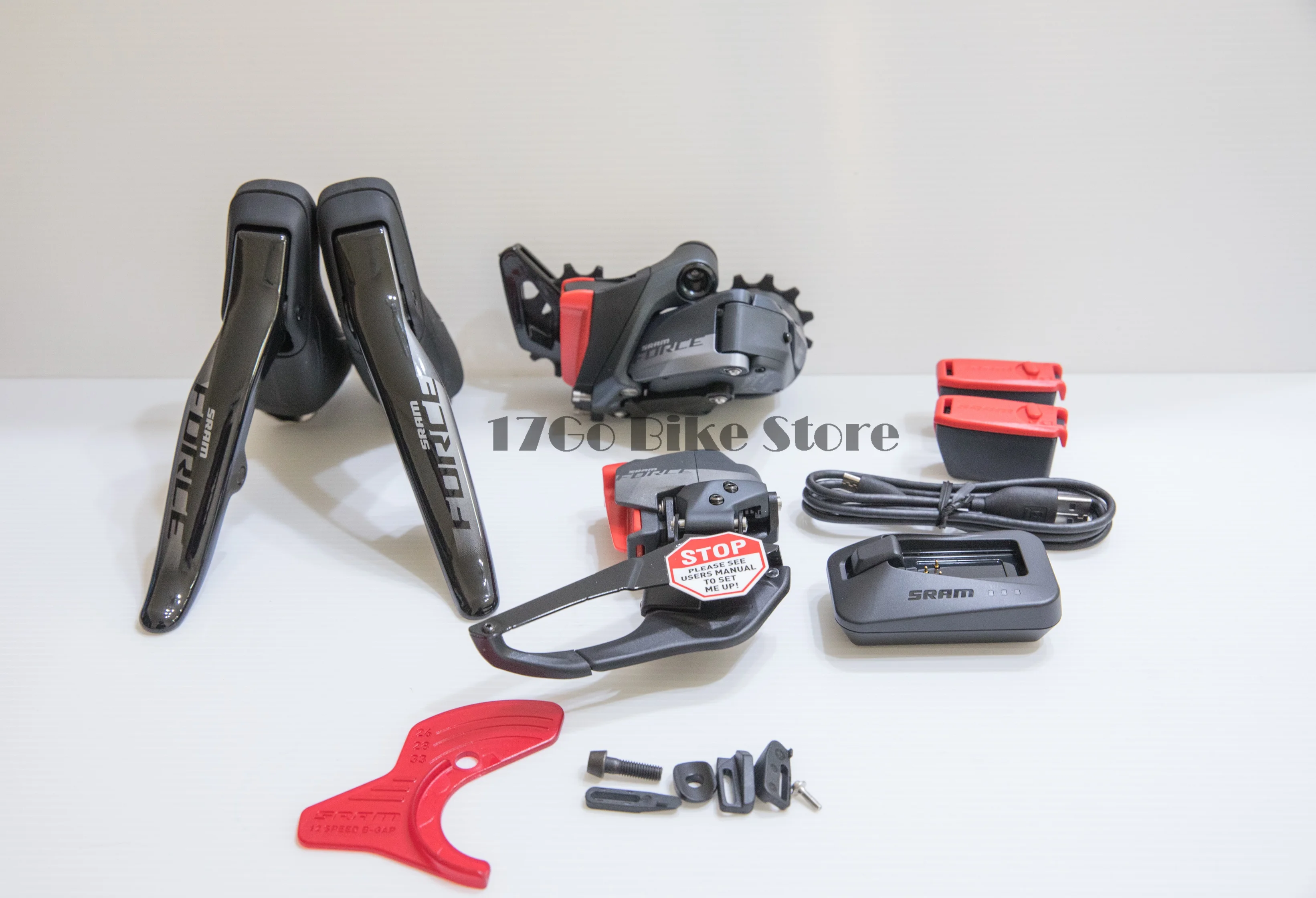 

SRAM force AXS eTap 2x Rim Brake Road Groupset With battery and charger