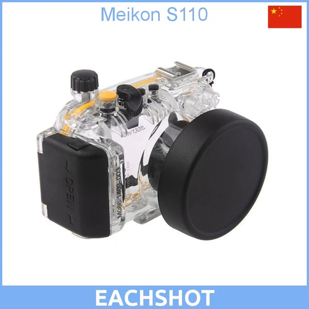 40 м 130 футов Водонепроницаемый чехол для подводной камеры Canon Powershot S110 as WP-DC47 |