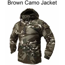 Новинка "Southplay" Зимний Сезон Водонепроницаемый 10000 мм коричневый военный лыжный сноуборд куртка