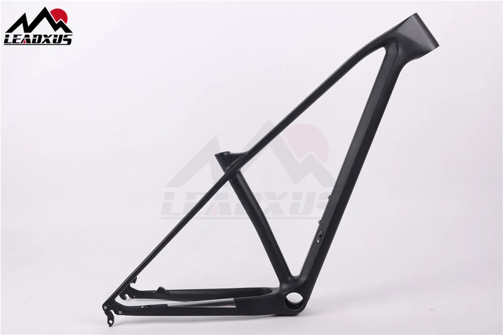 Clearance LEADXUS CX300 Super Light 29er MTB Bike Frame Quick Release/Thru Axle 29 Inch Mountain Bicycle Carbon Frame Size 15"/16"/17"/19" 2