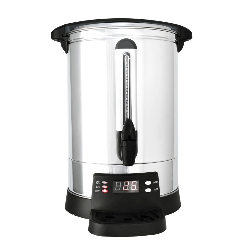 Термопот GEMLUX GL-WB-10DIS (Мощность 1500 Вт, объем 10 л, поддержание температуры, электронный терморегулятор, диапазон температур 30-110 С, корпус из нержавеющей стали)