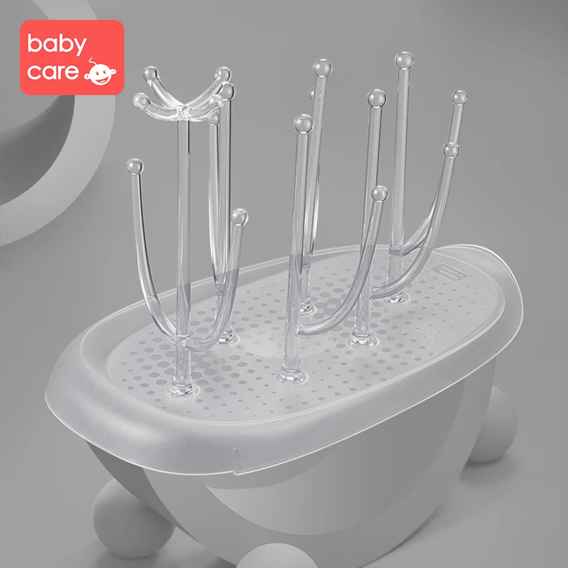 

Babycare Bottle Dry Rack Baby Bottle Drain Drying Racks Milk Bottle Cleaning Dryer Drainer Storage Drying Rack