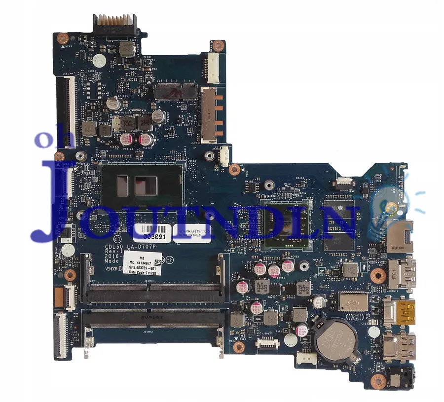 JOUTNDLN для HP 15-AY материнская плата ноутбука DDR4 903789-601 903789-501 903789-001