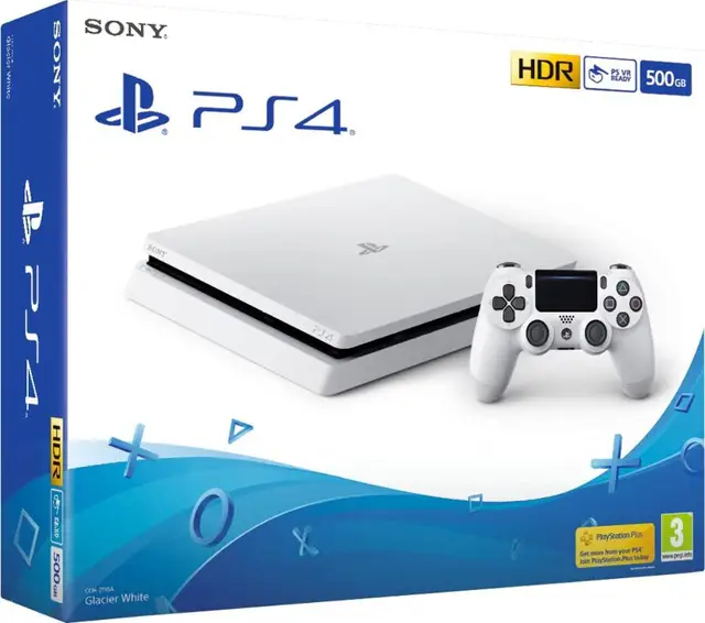 Playstation 4 branco ps4 500gb