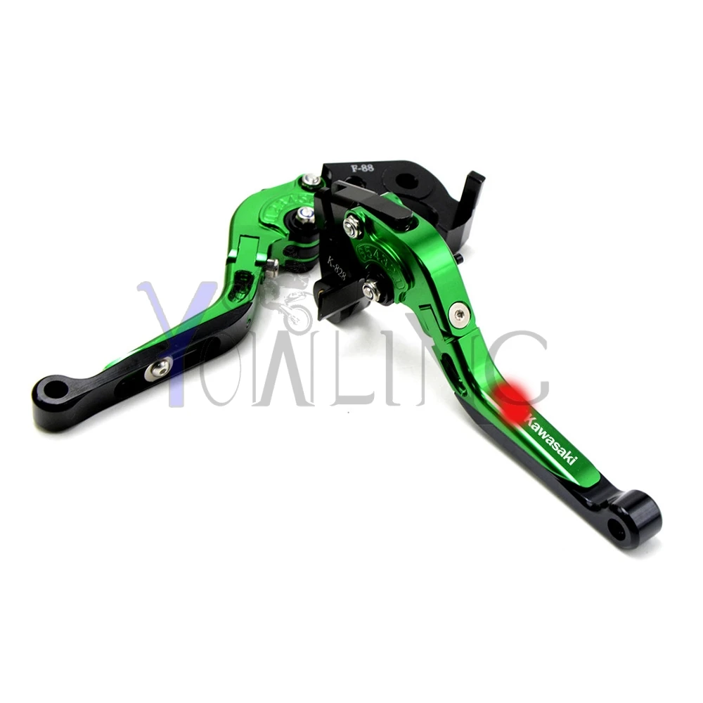 Мотоцикл с ЧПУ регулируемые ручки сцепления тормозные рычаги для Kawasaki ниндзя 1000 РЭ-5 ER5 ZXR400 VERSYS ZX10R w800-это с zzr600 650-кубовые Z900 Мотоцикл с ЧПУ регулируемые ручки сцепления тормозные рычаги для Kawasaki ниндзя 1000 РЭ-5 ER5 ZXR400 VERSYS ZX10R w800-это с zzr600 650-кубовые Z900