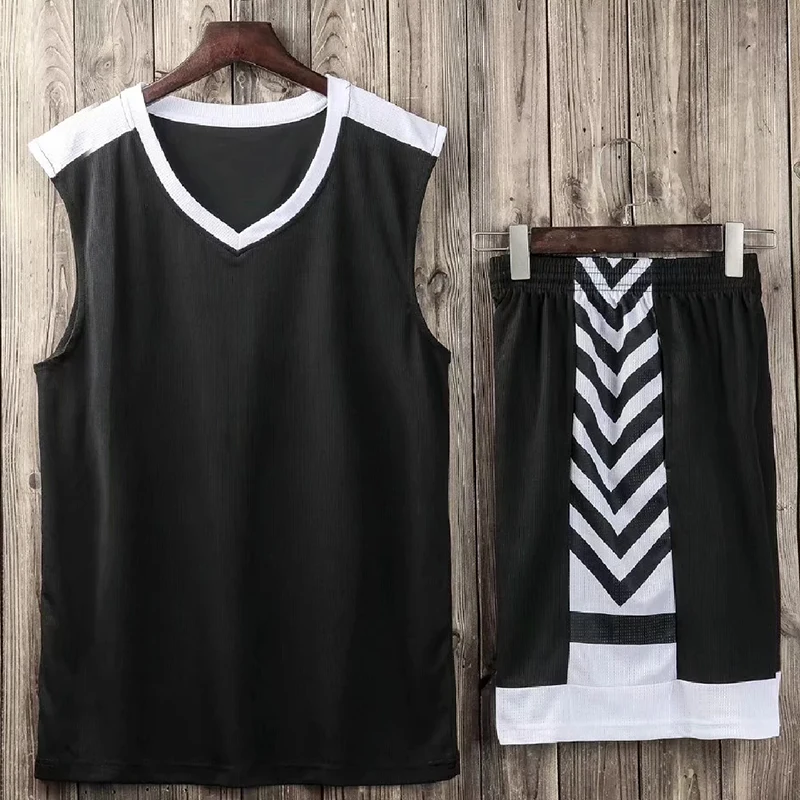 

Top quality Mens basketball training jersey set Women Sport Clothing breathable blank college tracksuits Custom Team Jersey Suit