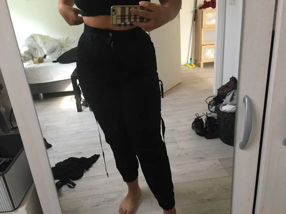 curvy cargo pants
