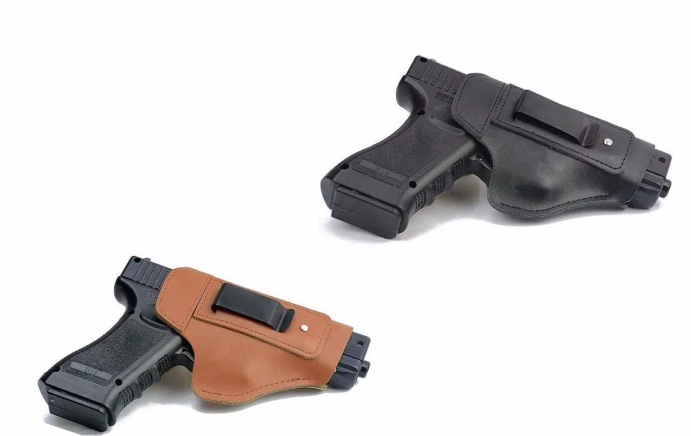 

Outdoor Hunting Tactical Universal Gun Bag Vertical Shoulder Auto Handguns Cowhide Holster Adjustable Leather Hand Gun Holster