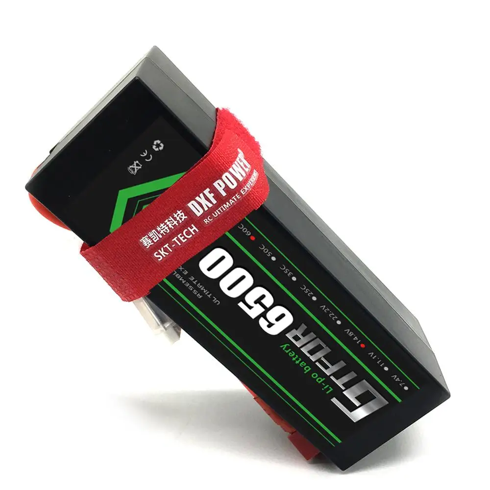 GTFDR Lipo 4S 6500mah Battery 14 8V 60C T Deans XT60 XT90 TRX EC5 EC3 For 5