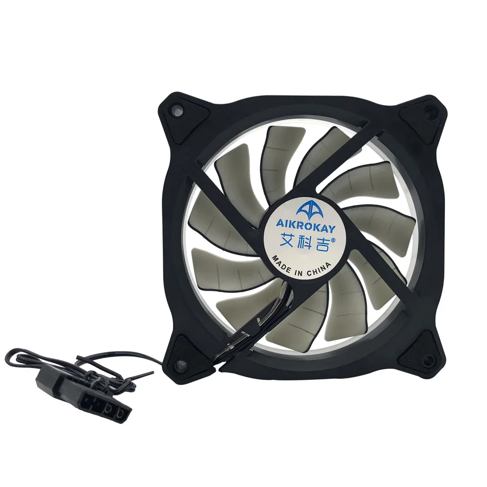 ZML F12025 120 мм RGB Вентилятор охлаждения компьютера вентилятор охлаждает со