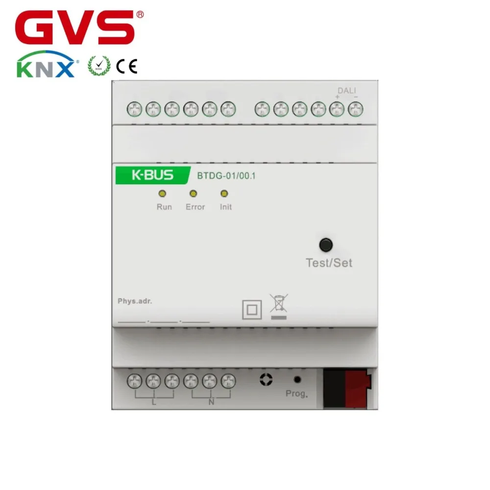 K BUS GVS DALI Gateway/контроллер привода до 64 модулей (KNX/bei Smart Home и интеллектуальная