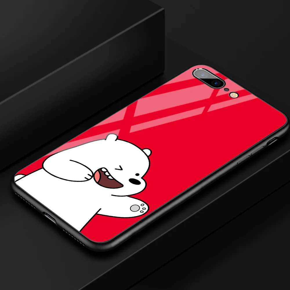 FinderCase чехол для iPhone XS MAX Bear Pig твердая задняя крышка 11 pro max стеклянное яблоко чехол для iPhone 7 8X6 6 Plus XR XS MAX - Цвет: 00598