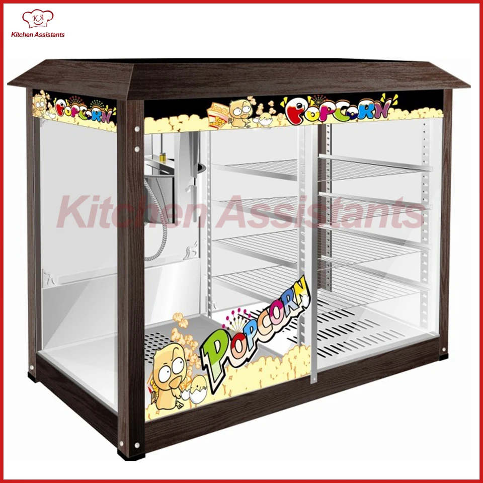 

VBG919 Commercial Electric 16OZ Popcorn Machine Warming Showcase