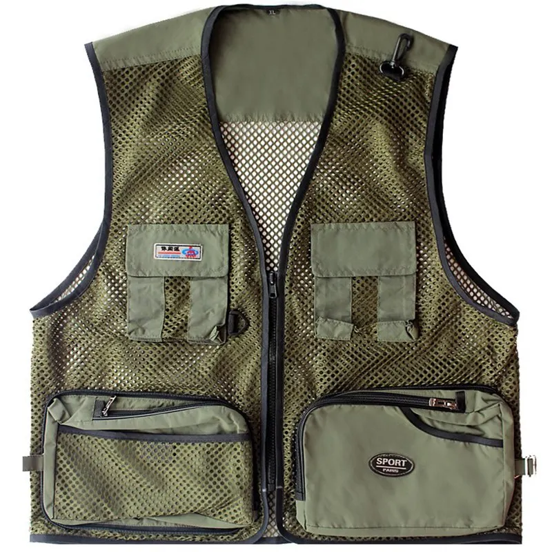 Summer Mesh Vest Hunting Military Tactical Vest Breathable Multi-pocket  Zipper Waistcoat Gilet Tactique Quick Dry Fishing Vests - AliExpress