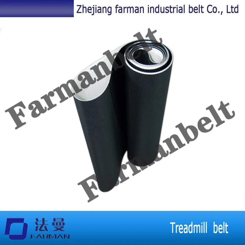 Farman 2.3mm thickness black diamond pattern pvc treadmill belt/walking belt Farman 2.3mm thickness black diamond pattern pvc treadmill belt/walking belt