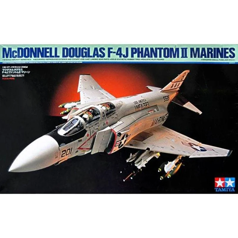 

1/32 TAMIYA 60308 McDONNELL DOUGLAS F-4J PHANTOM II MARINES model hobby