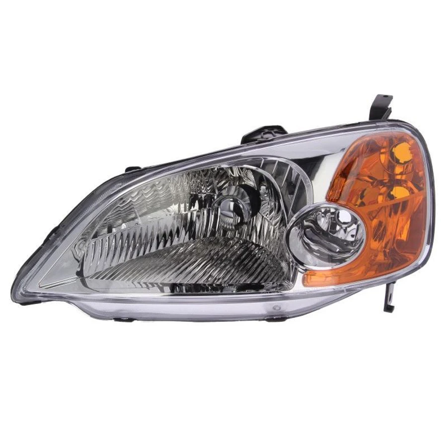 Левая фара подходит для HONDA CIVIC 2001 2002 2003 2004 2005 4 двери левая фара|Фара авто в сборе| |