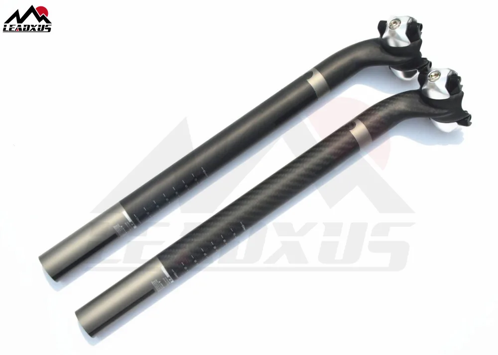 LEADXUS GSP11 UD/3K Carbon Bicycle Seat Tube 27.2/31.6mm Diameter 350mm Road Bike/MTB Bike Post | Спорт и развлечения