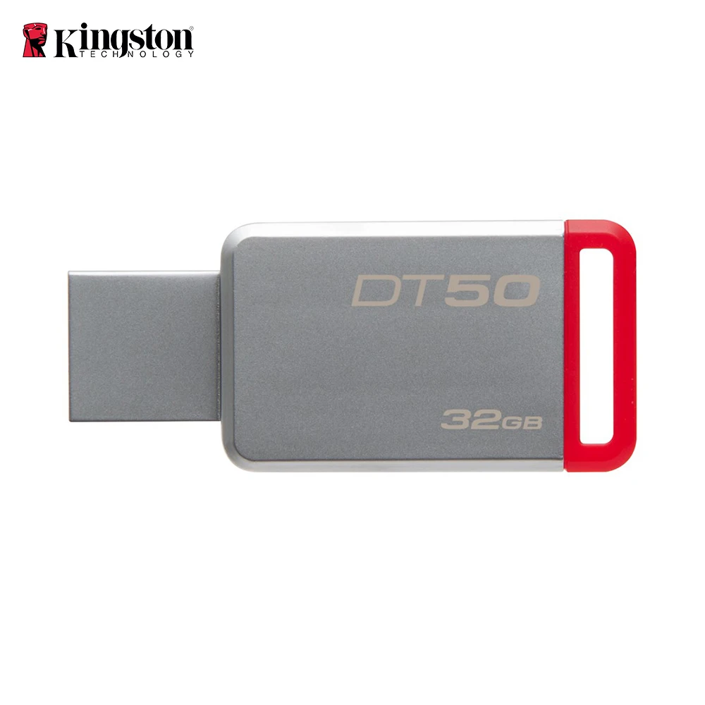 Kingston technology DataTraveler 50 32 GB 3 0 (3 1 Gen 1) разъем usb type-A Бесконтактный красный серебристый |