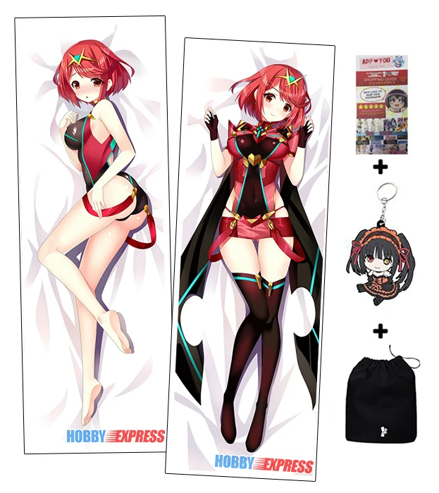 

Hobby Express Dakimakura Japanese Otaku Waifu Hugging Body Pillow Cover Xenoblade Pyra ADP91063
