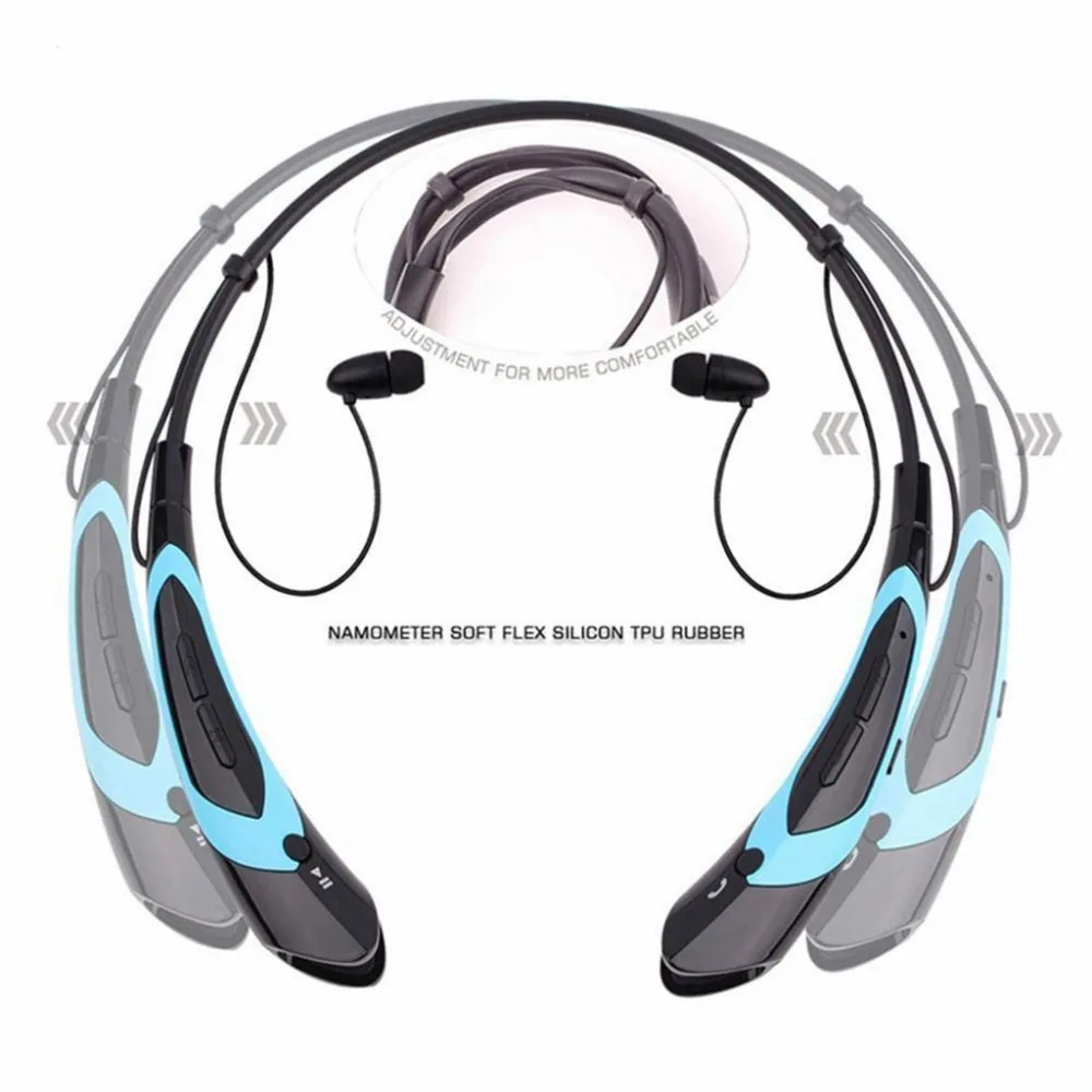 Висит шеи Bluetooth спортивные наушники Металлические ушные вкладыши супер хорошее