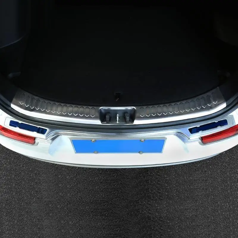 

Trunk Rear Panels Foot Pedal exterior durable automovil parts car styling mouldings protecter 10 11 12 13 14 FOR Kia Sportage