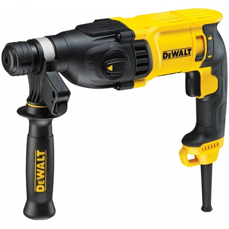 Перфоратор электрический DeWalt D25143KB  (Мощность 900 Вт, энергия удара 3.2 Дж, сверление дерева 30 мм, бетона 28 мм, металл 13мм, патрон типа SDS+, реверс)