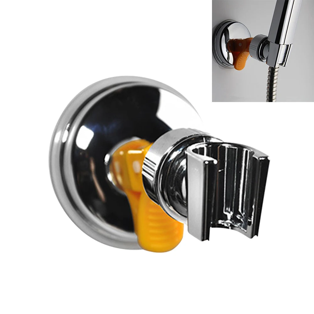 

Bathroom Wall Mount Suction Bracket Adjustable Wall Universal Shower Head Holder Rack Suction Cup Household Practical tools new