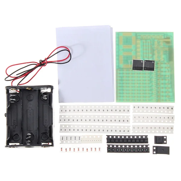 

New Arrival 1 Set HKT002 SMD Soldering Practice Board Electronic Components DIY Learning Kit