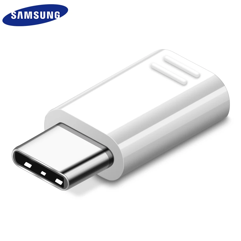 

Samsung S9 S8 plus Micro USB to Type C Converter Original Fast Charger Charging Cable Adapter Snelle Lading Note8 C5 C7 C9 pro