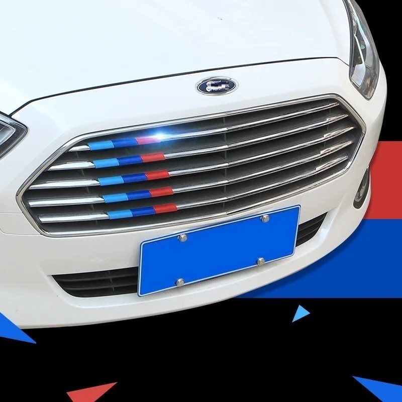 

Grille exterior Excent chromium automobile trim modification bright sequins protecter car styling decoration FOR Ford Escort