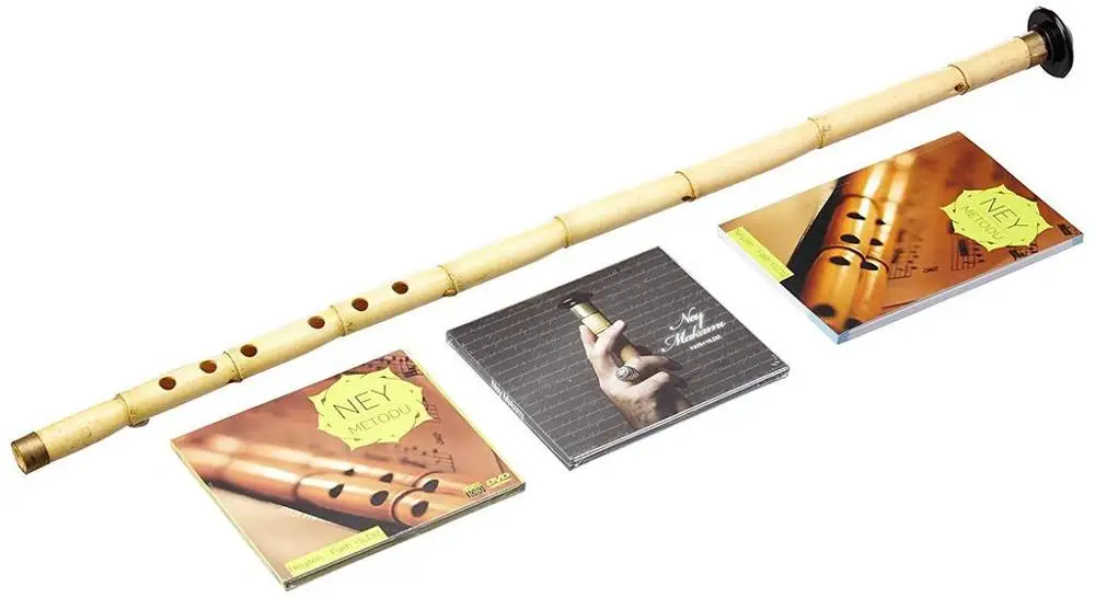 

TURKISH NEY NAY FLUTE DVD BOOK CD ENGLISH GERMAN FRENCH